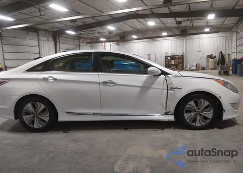 2013 Hyundai Sonata Hybrid Limited z USA, uszkodzony, nr VIN KMHEC4A45DA091915
